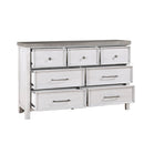 Ambrose Dresser in Gray/White - 1303-5
