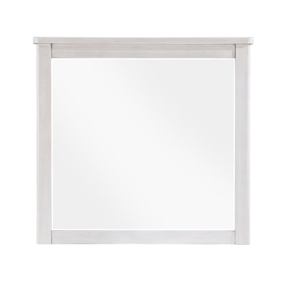 Ambrose Mirror in Gray/White - 1303-6