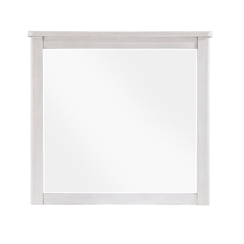 Ambrose Mirror in Gray/White - 1303-6