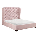Cameo Eastern King Bed in Pink - 1308PNK-1EK