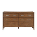 Evans Dresser in Brown - 1314-5