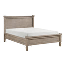 Marceline Queen Platform Bed in Gray - 1316-1