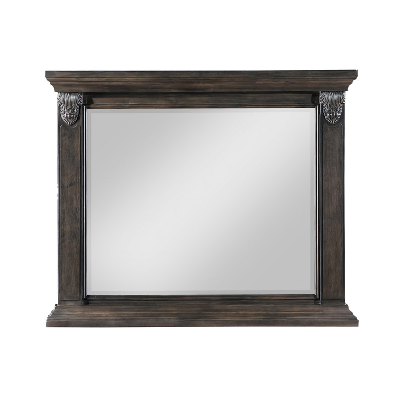 Cornwall Mirror in Espresso - 1325-6