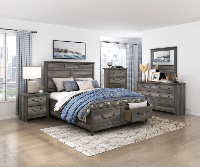 Lenior Mirror in Gray - 1342-6
