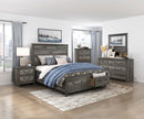 Lenior Nightstand in Gray - 1342-4