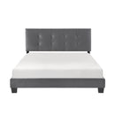 Newberry Platform Bed - Queen - Gray