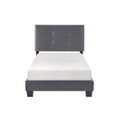 Newberry Platform Bed - Twin - Gray