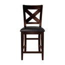 Crown Point Counter Height Chair in Brown - 1372-24