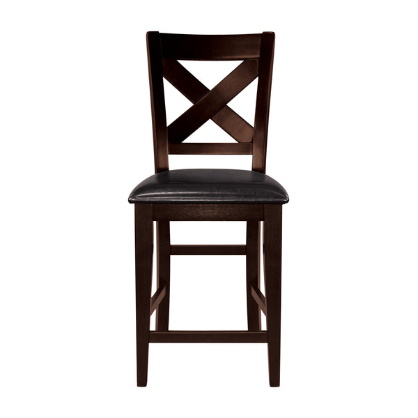 Crown Point Counter Height Chair in Brown - 1372-24