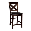 Crown Point Counter Height Chair in Brown - 1372-24