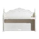 Cinderella Writing Hutch in Gray/White - 1386NW-10