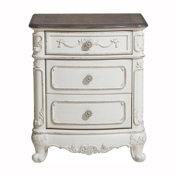 Cinderella 4pc Set (TB+NS+DR+MR) in White/Gray - 1386TNW-1*4