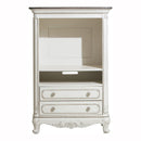 Cinderella Armoire in White/Gray - 1386NW-7