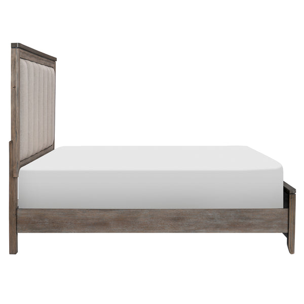 Newell Eastern King Bed in Brown/Espresso - 1412K-1EK