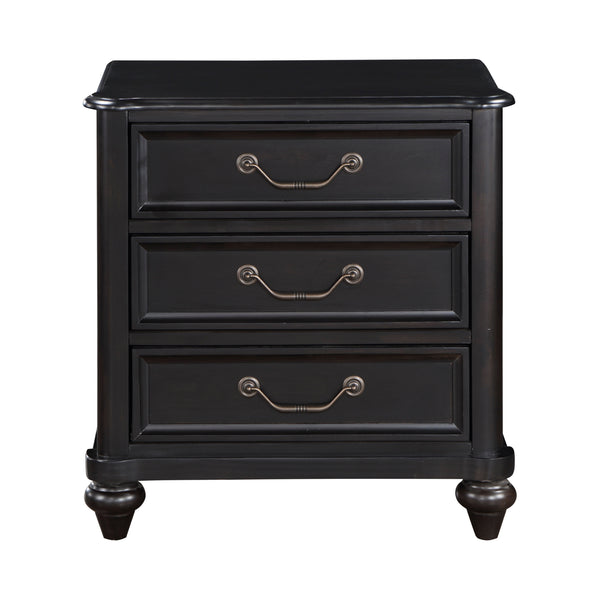 Herman Nightstand in Gray/Brown - 1420-4