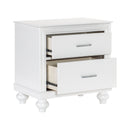 Aria Nightstand in White - 1436W-4