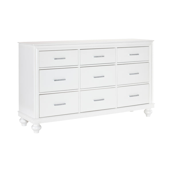 Aria Dresser in White - 1436W-5