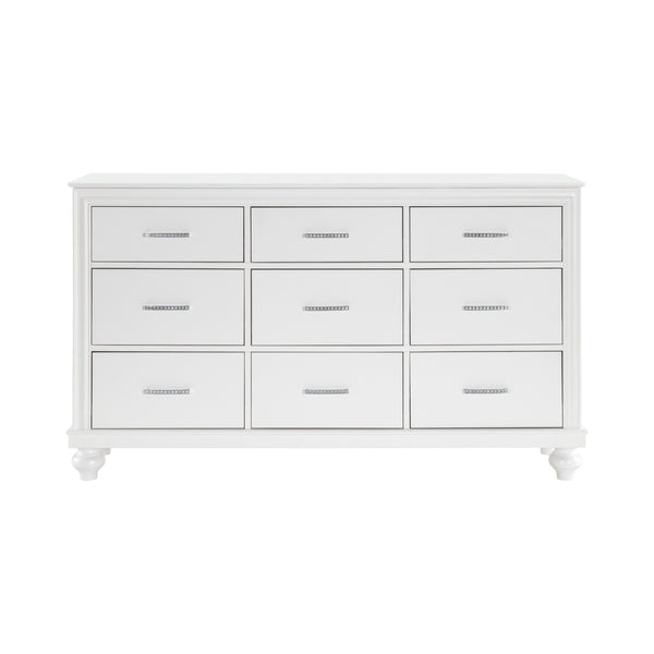 Aria Dresser in White - 1436W-5