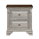 Marquette Nightstand in Brown/Gray - 1449-4