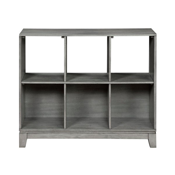 Garretson Bookcase in Gray - 1450-17