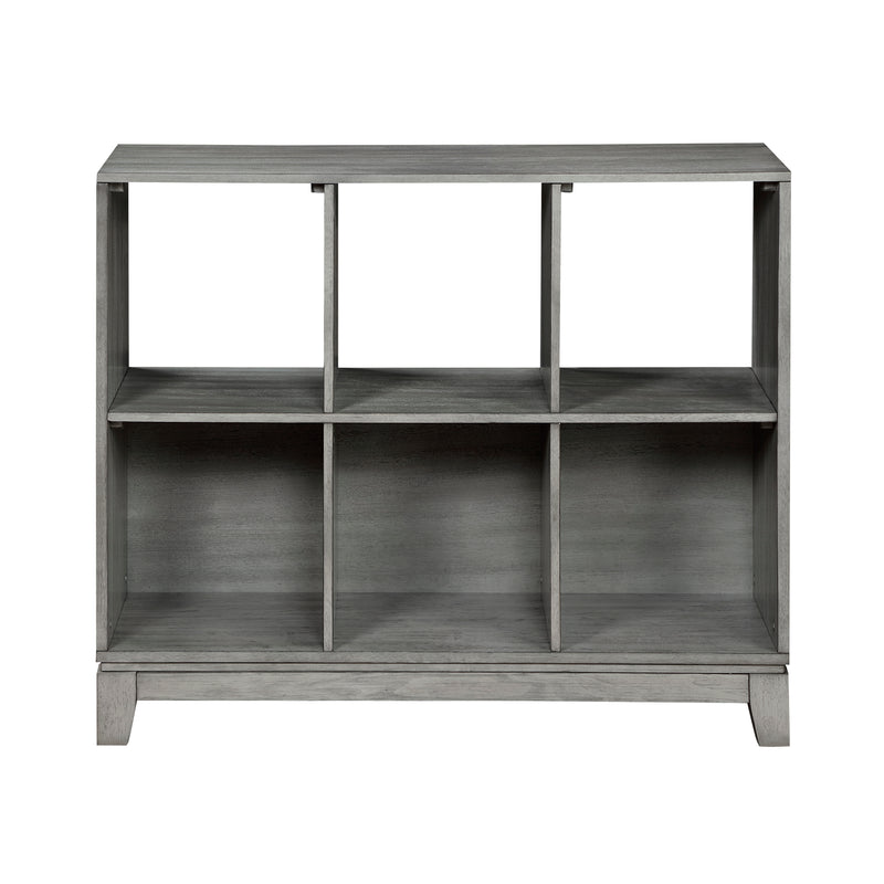 Garretson Bookcase in Gray - 1450-17