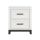 Garretson Night Stand - White