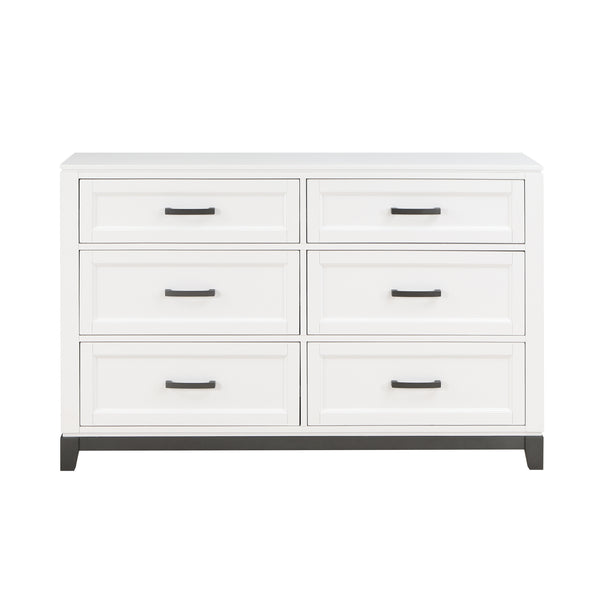 Garretson Dresser in White - 1450WH-5