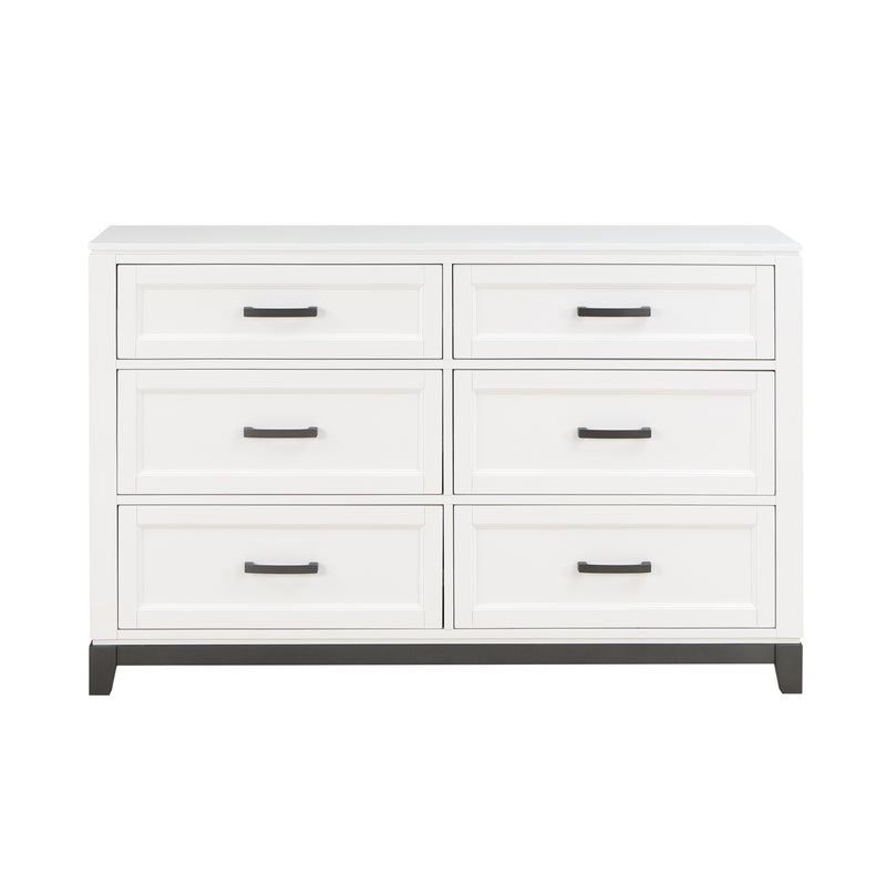 Garretson Dresser in White - 1450WH-5