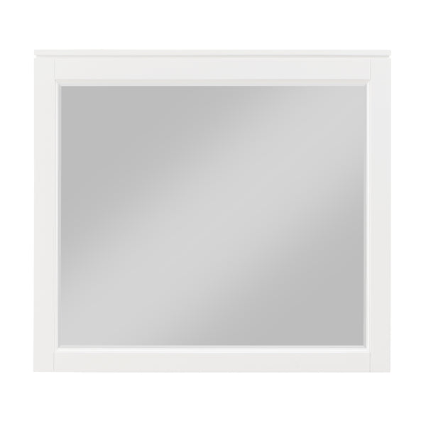Garretson Mirror in White - 1450WH-6