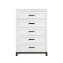 Garretson Chest in White - 1450WH-9