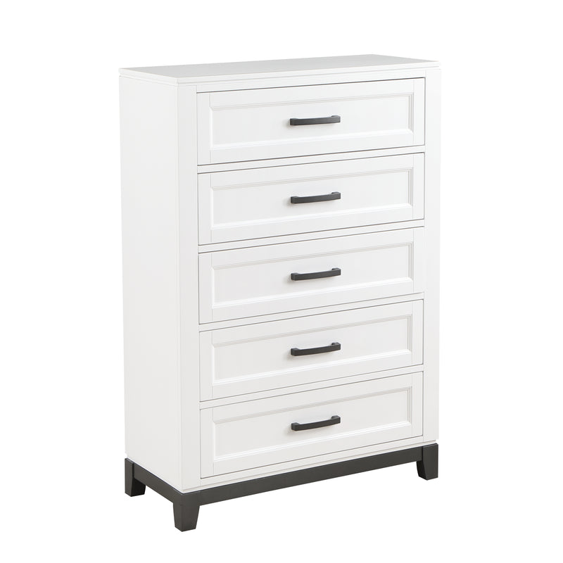 Garretson Chest in White - 1450WH-9