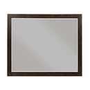 Niles Mirror in Gold/White/Cherry - 1451-6