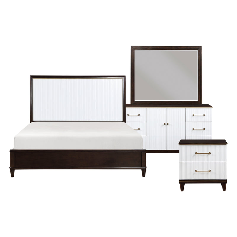 Niles 4pc Set (QB+NS+DR+MR) in Cherry/Gold/White - 1451-1*4
