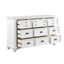 Mackinac Dresser in White - 1454-5