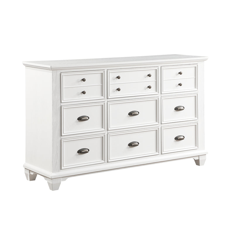Mackinac Dresser in White - 1454-5