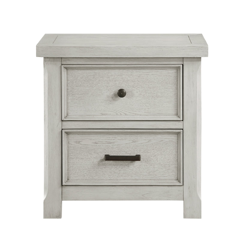 Providence Nightstand in White - 1458-4