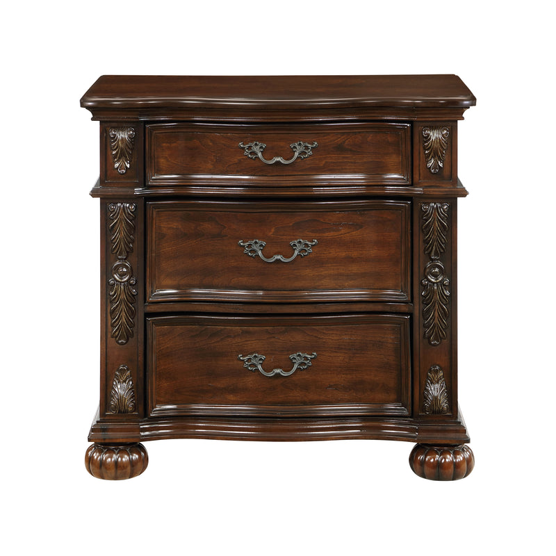 Adelina Nightstand in Cherry - 1468-4