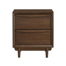 Astrid Nightstand in Brown/Walnut - 1501-4