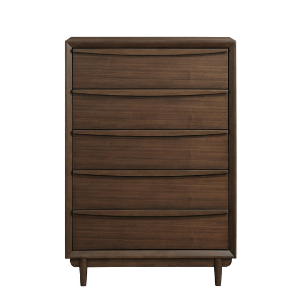 Astrid Chest in Brown/Walnut - 1501-9
