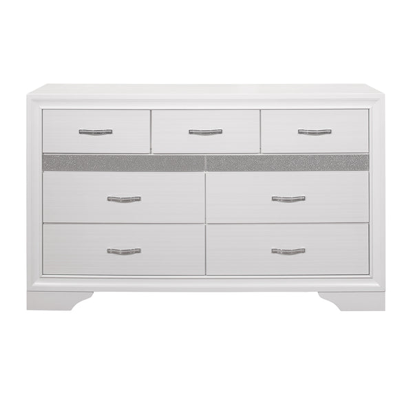 Luster Dresser in White - 1505W-5