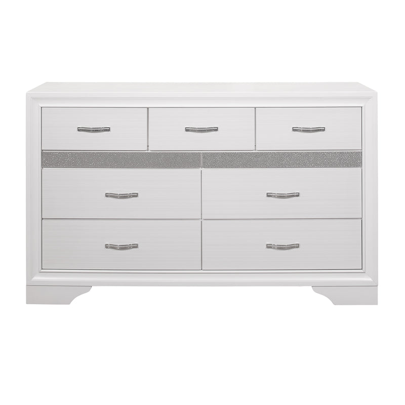 Luster Dresser in White - 1505W-5