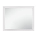 Luster Mirror in White - 1505W-6