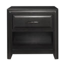 Cordelia Nightstand in Espresso/Gray - 1517-4