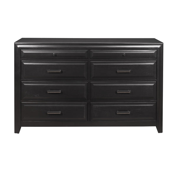 Cordelia Dresser in Espresso/Gray - 1517-5