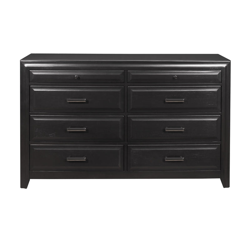 Cordelia Dresser in Espresso/Gray - 1517-5