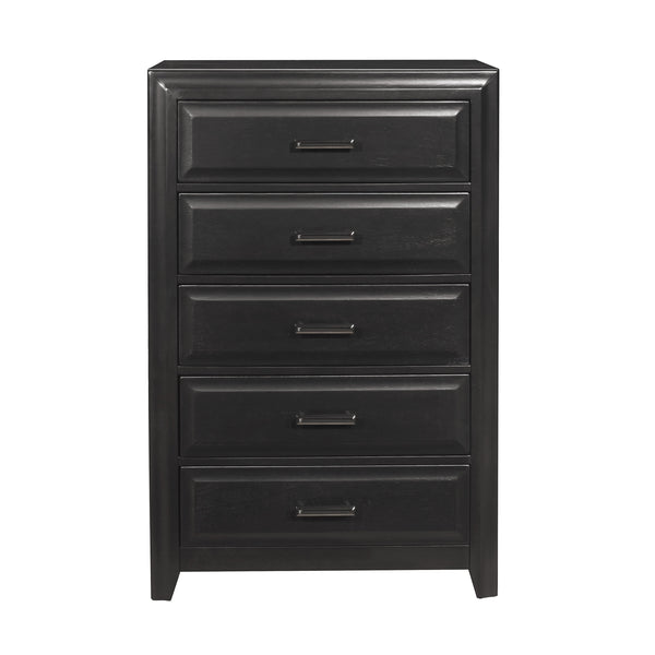 Cordelia Chest in Gray/Espresso - 1517-9