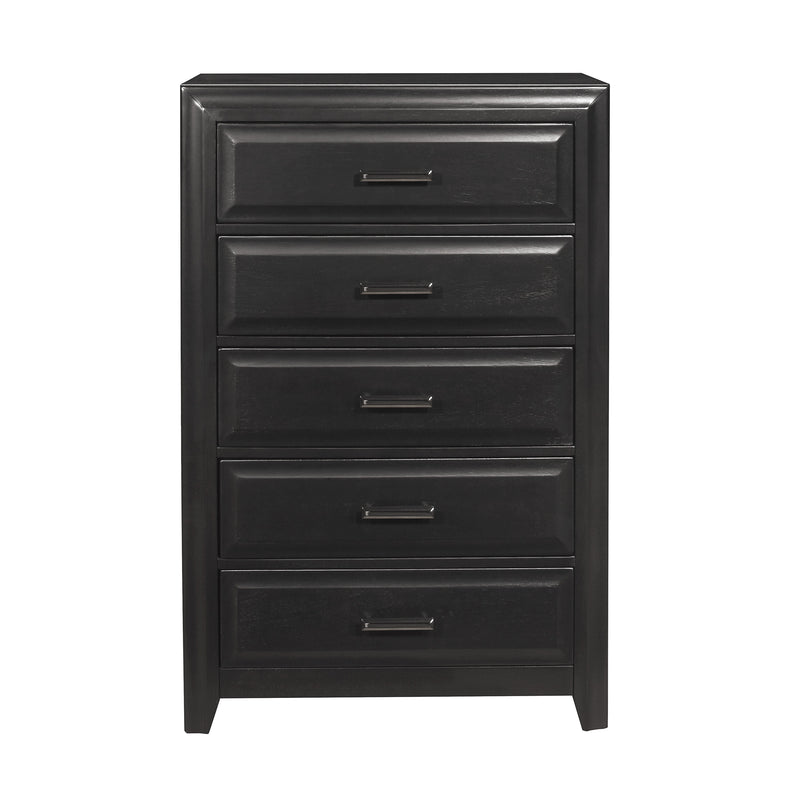Cordelia Chest in Gray/Espresso - 1517-9