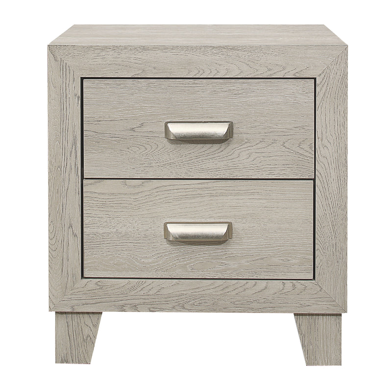 Quinby Nightstand in Brown - 1525-4