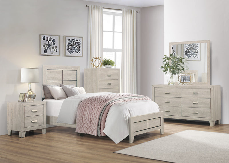 Quinby Nightstand in Brown - 1525-4