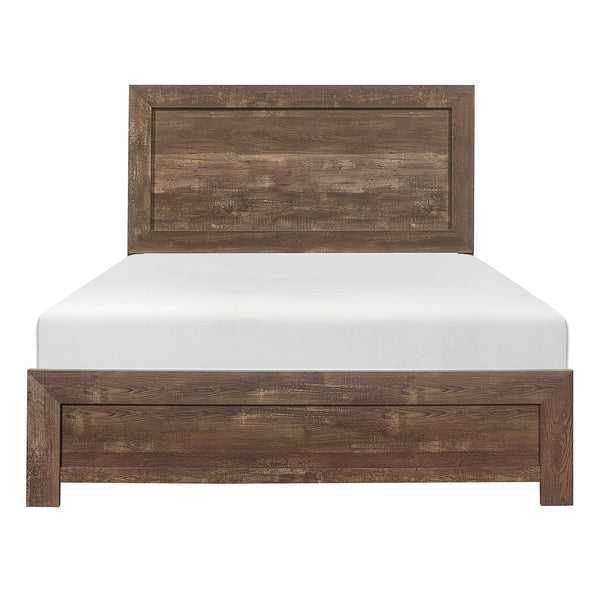 Corbin Full Bed in a Box in Brown - 1534F-1